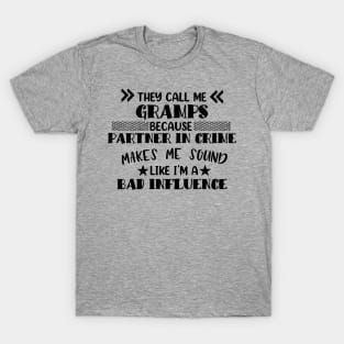 Funny gramps design T-Shirt